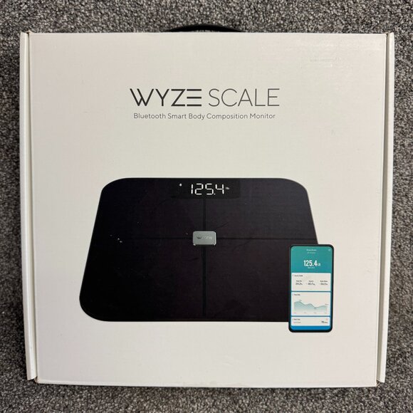 Wyze Scale Bluetooth Smart Body Composition Monitor WHSCL1, Android + iOS 1357 - Picture 1 of 6